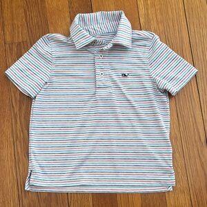 Vineyard Vines Multicolor Striped Kids Polo